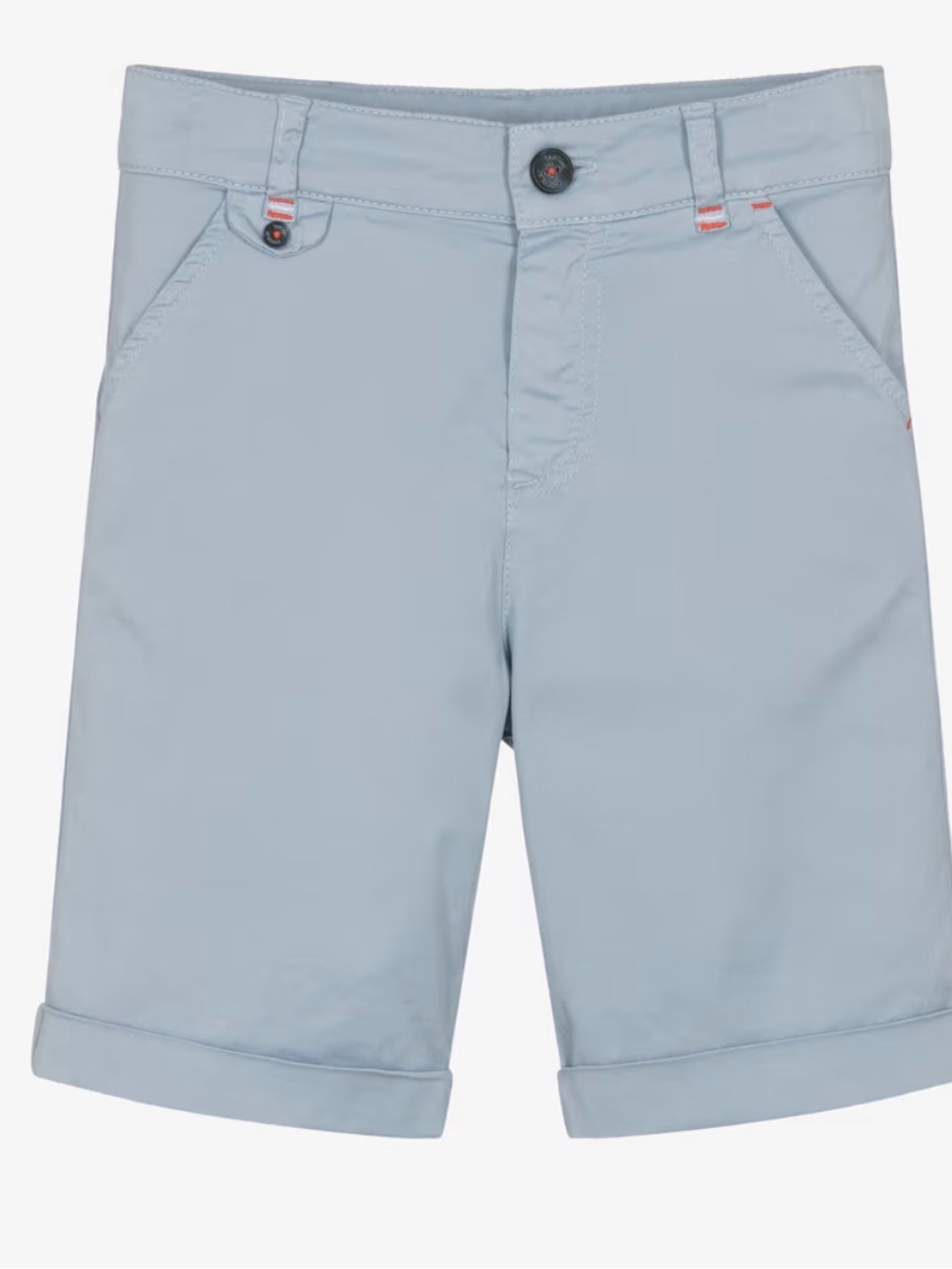NWT $49 Tartine et Chocolat Boys School Boys Blue Cotton Shorts